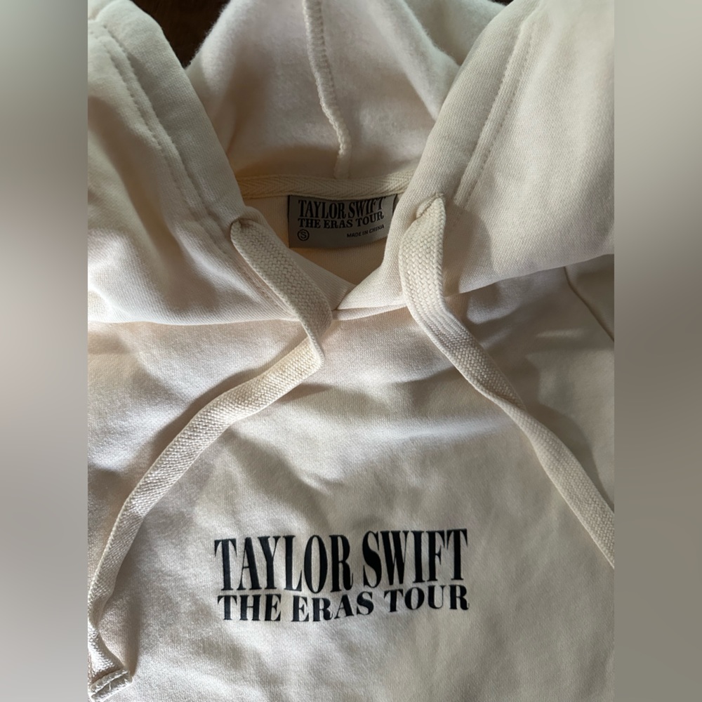 Taylor Swift Eras Tour Beige Hoodie Small brand new never worn